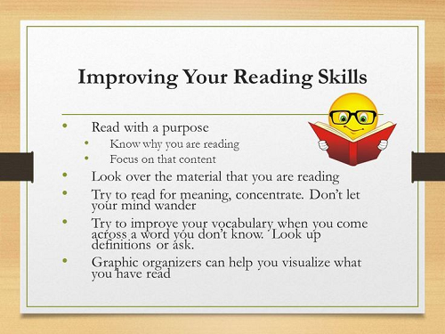 Steps to Improving Your Reading Skills